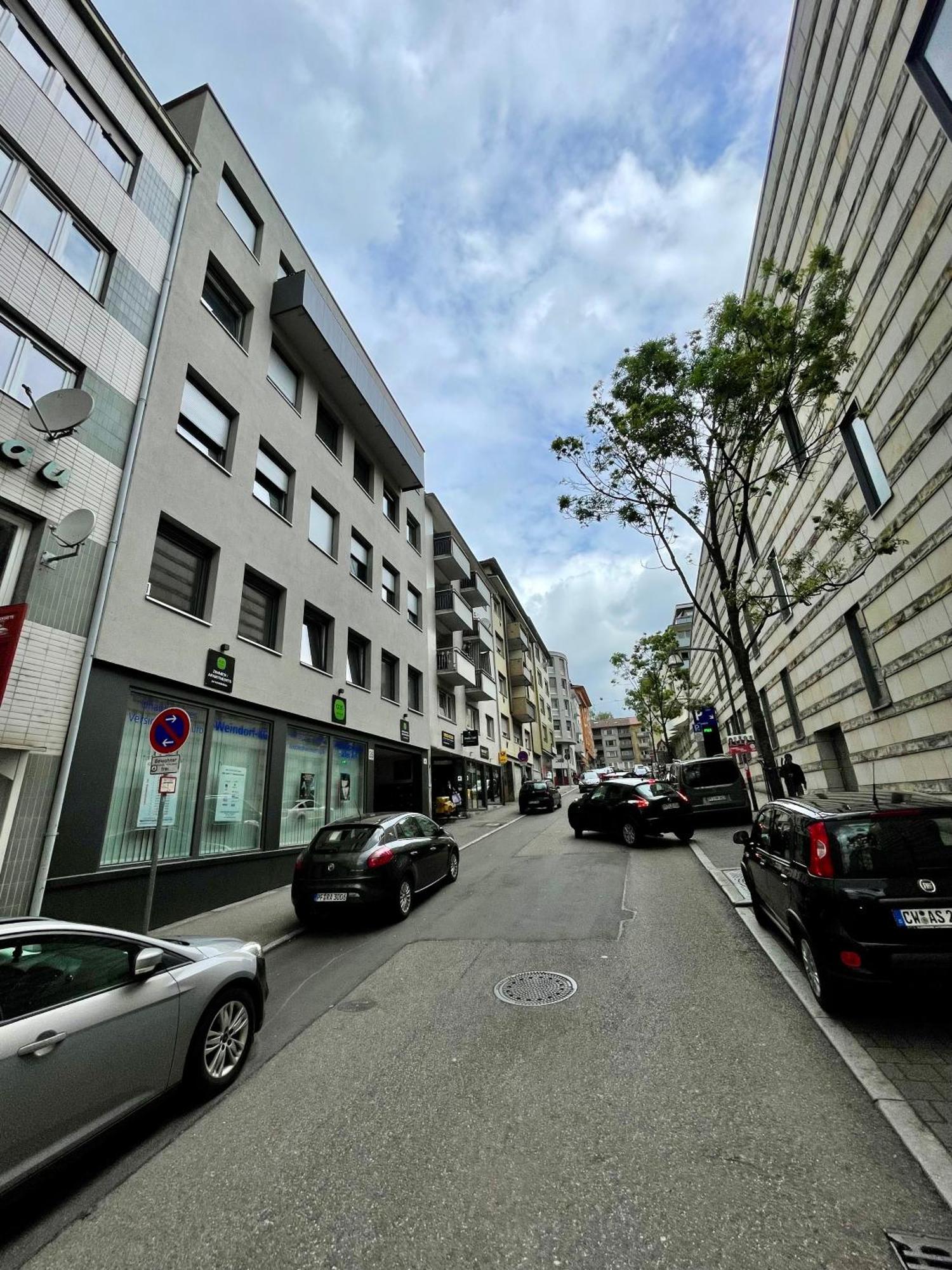 Neu Wunderschoenenes Weisses Apartament Am Schloessle Zentrum Goldstadt Pforzheim Exterior foto